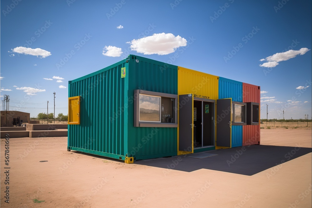 Storage Container Homeless Design Homeless shelter made from repurposed shipping containers, concept of ...