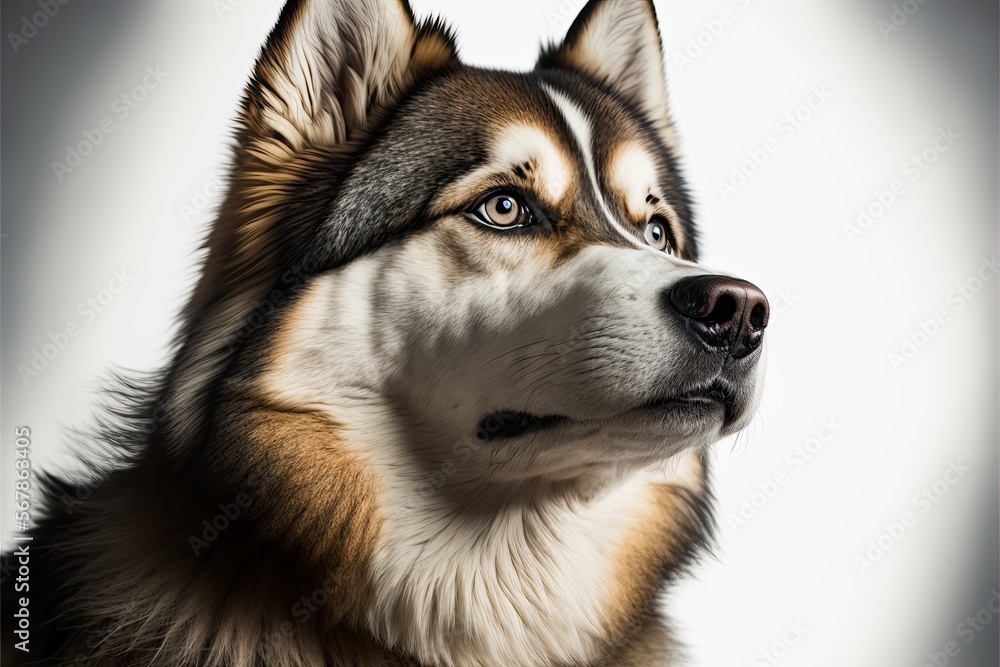 Fototapeta premium Alaskan Malamute portrait