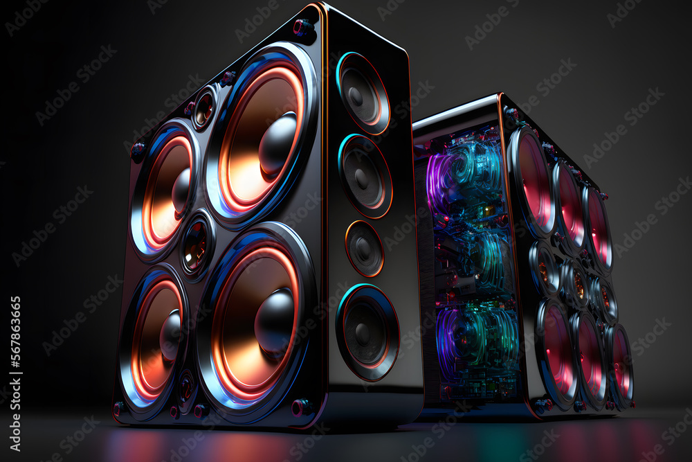 Big sound system sales speakers