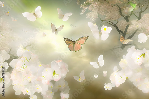 Aesthetic luminous spring b...
