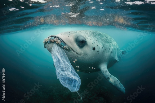 Need for reducing plastic usage for the health of our oceans - Generative AI