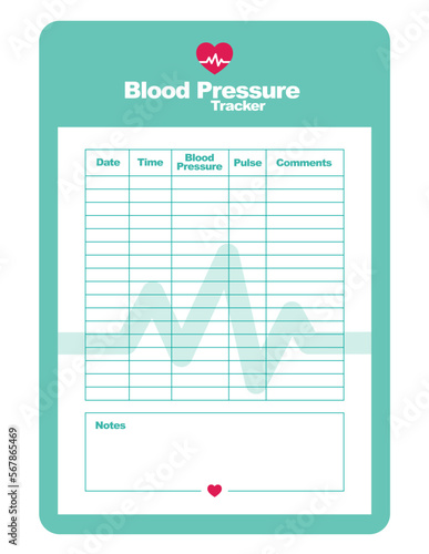 Blood pressure tracker