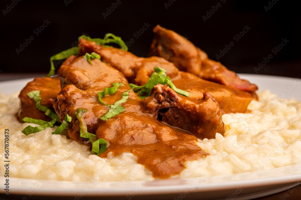 rice with chicken rice with chicken