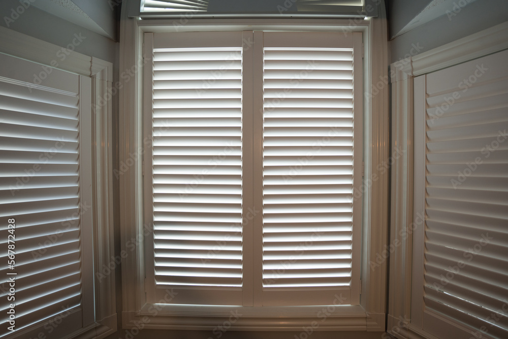 Fototapeta premium window shutters in a house