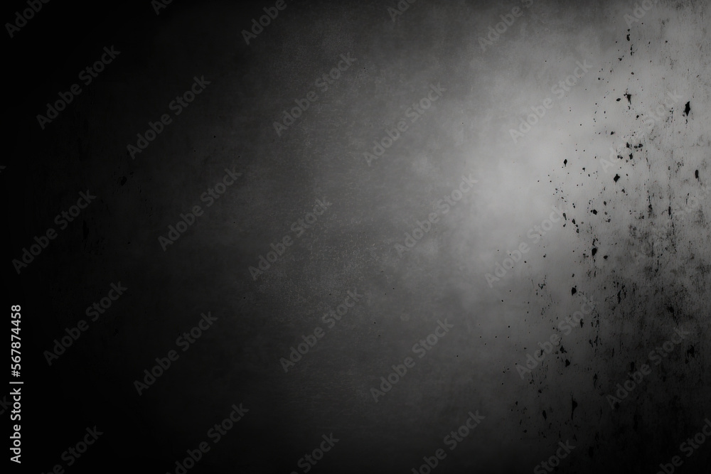 Abstract gray color design are light with a white gradient background, old wall texture cement, dark black gray background. Generative AI Abstract gray color design are light with a white gradient background, old wall texture cement, dark black gray background. Generative AI
