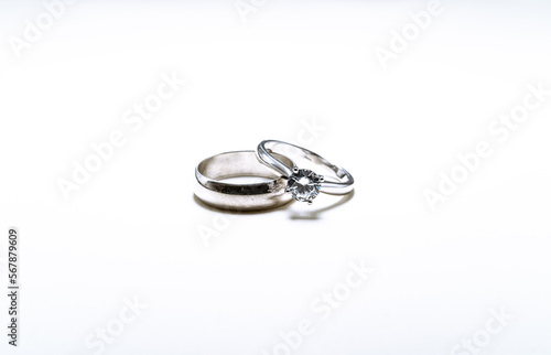 Obraz w ramie Real Diamond Ring