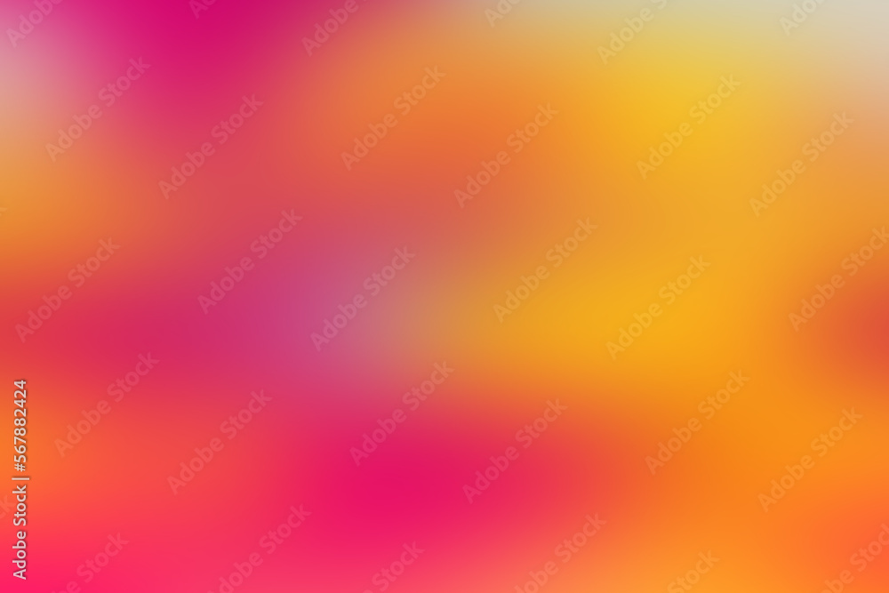 Abstract background with defocused gradient yellow-red shades.