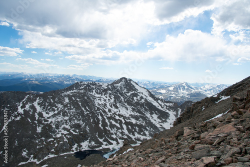 Wallpaper Mural mountain landscape with sky and clouds Colorado Torontodigital.ca