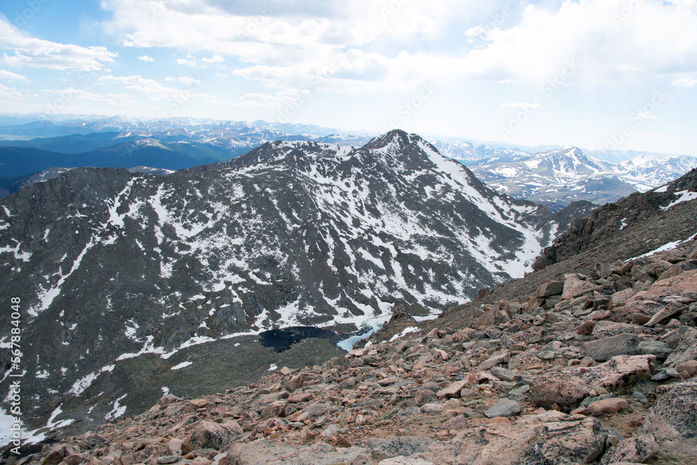 Views From Mount Evans Colorado
