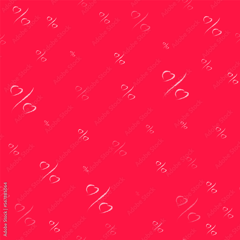 St Valentine day discount background. Red seamles stexture background of rose hearts percents. Usable for banners, pricetags, flyers,booklets, posters, presentations, advertisements, covers, envelopes St Valentine day discount background. Red seamles stexture background of rose hearts percents. Usable for banners, pricetags, flyers,booklets, posters, presentations, advertisements, covers, envelopes