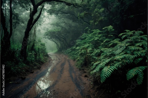 rain in the rain forest