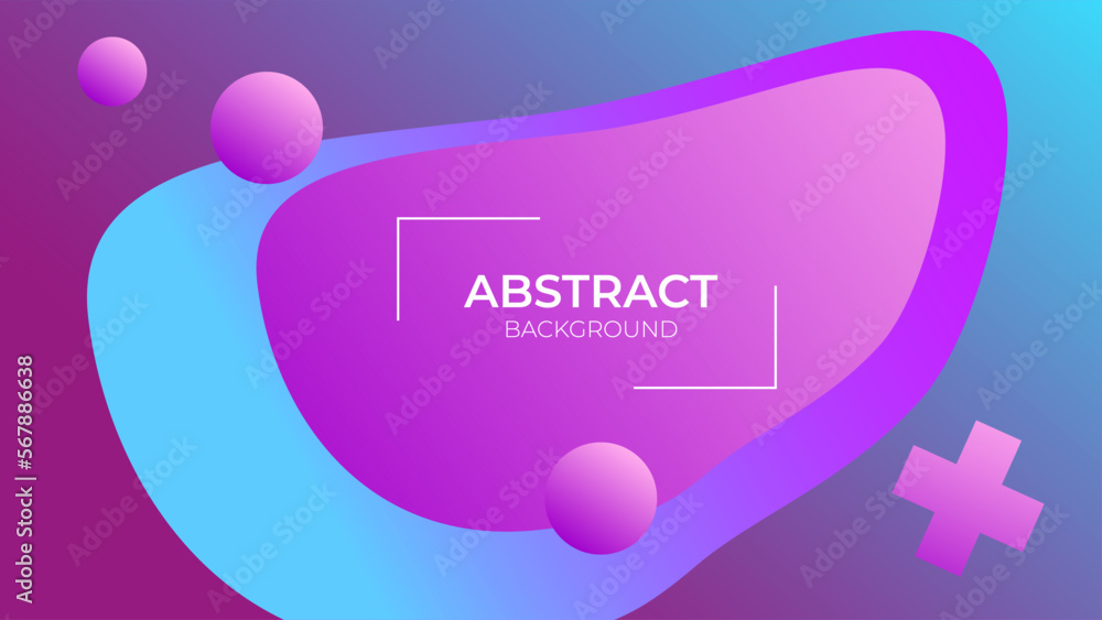 Abstract fluid gradient background. Gradient colors, flowing shapes ...