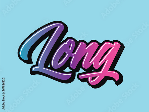 The long word logo