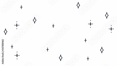 手書き風キラキラエフェクト3