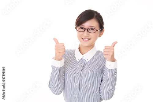 Wallpaper Mural 笑顔のビジネスウーマン Torontodigital.ca