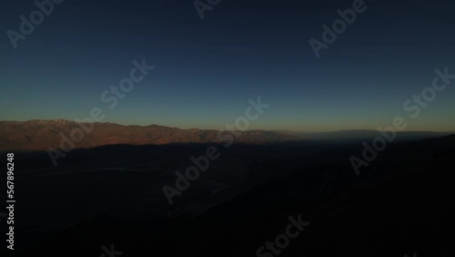 Wallpaper Mural Time Lapse Of Morning Sunrise Overlooking Death Valley National Park Torontodigital.ca