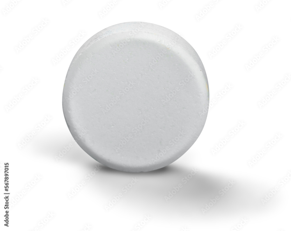 Medical pill on white background Medical pill on white background