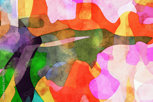 Abstract beautiful geometric texture