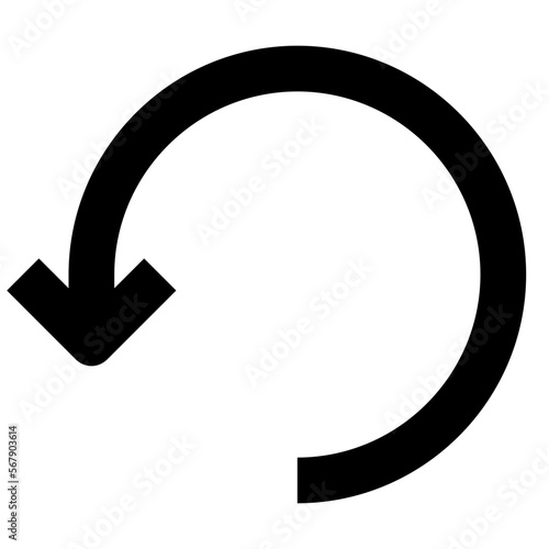 Refresh glyph icon