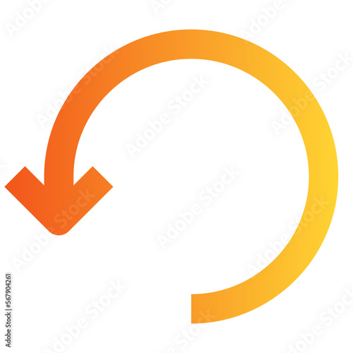 Refresh gradient icon