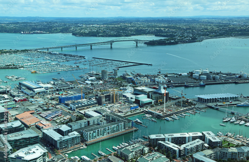 View at Harbour Bridge - Auckland, New Zealand