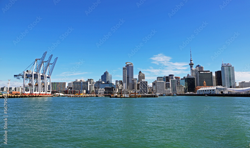 Auckland skyline, New Zealand