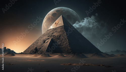 Pyramids on new world