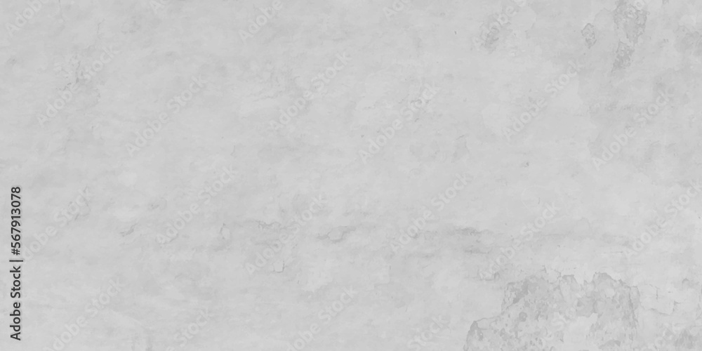 Naklejka premium White stone marble concrete wall grunge for texture backdrop background. Old grunge textures with scratches and cracks. White painted cement wall, modern grey paint limestone texture background.