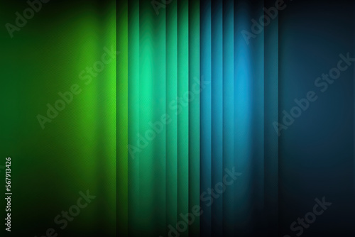Background with gradient in the colors dark blue and green. Generative AI