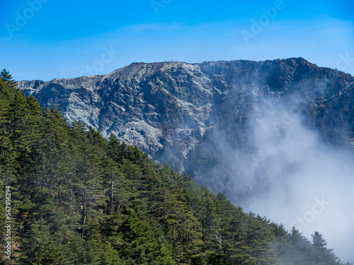 Landscape of Southern Cross-Island Highway in Taitung, Taiwan.