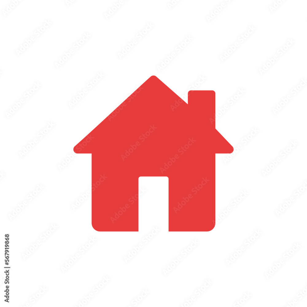 Vector drawing of home, symbolizing start, ideas or construction. Allows color change and resolution scale Vector drawing of home, symbolizing start, ideas or construction. Allows color change and resolution scale