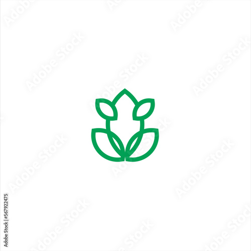 Frog simple minimalistic stylized, Line icon and colored version, toad vector illustration.