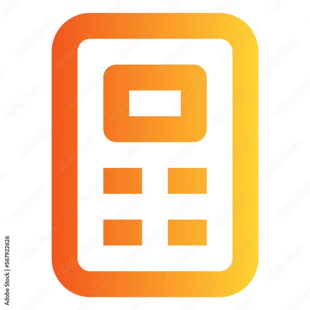Math gradient icon Math gradient icon