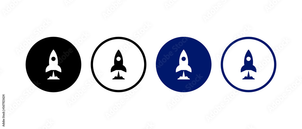 Rocket simple icon vector illustration. Rocket with flat style design Rocket simple icon vector illustration. Rocket with flat style design