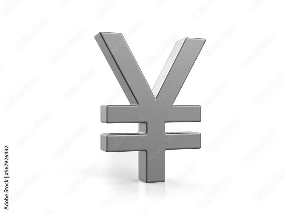 Car paint yen symbol