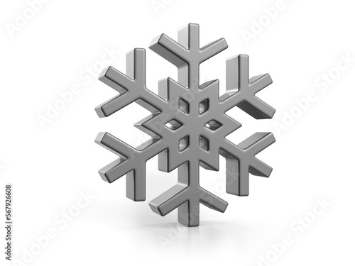 Car paint snowflake symbol