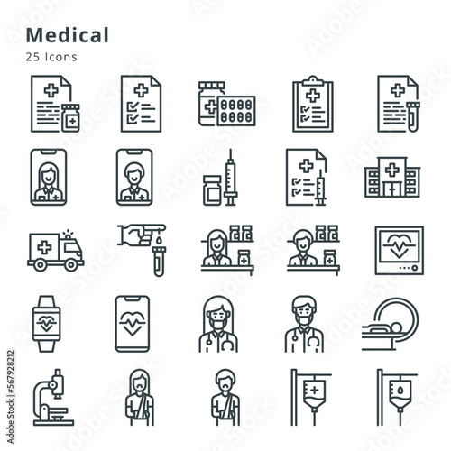 Medical icons