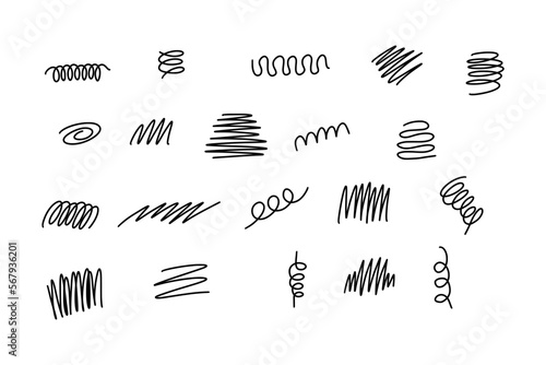 Abstract Doodle Illustrations. Creative and Whimsical Hand Drawn Designs for Logos, Social Media, and Digital Art