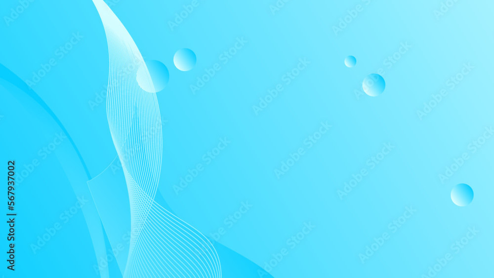 Blue abstract design with wavy background. Abstract light blue background with transparent lines. Vector illustration. Blue abstract design with wavy background. Abstract light blue background with transparent lines. Vector illustration.