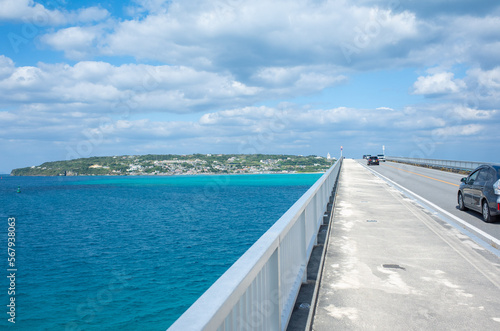 沖縄県の古宇利島〜屋我地島エリアの海や橋など美しい景色