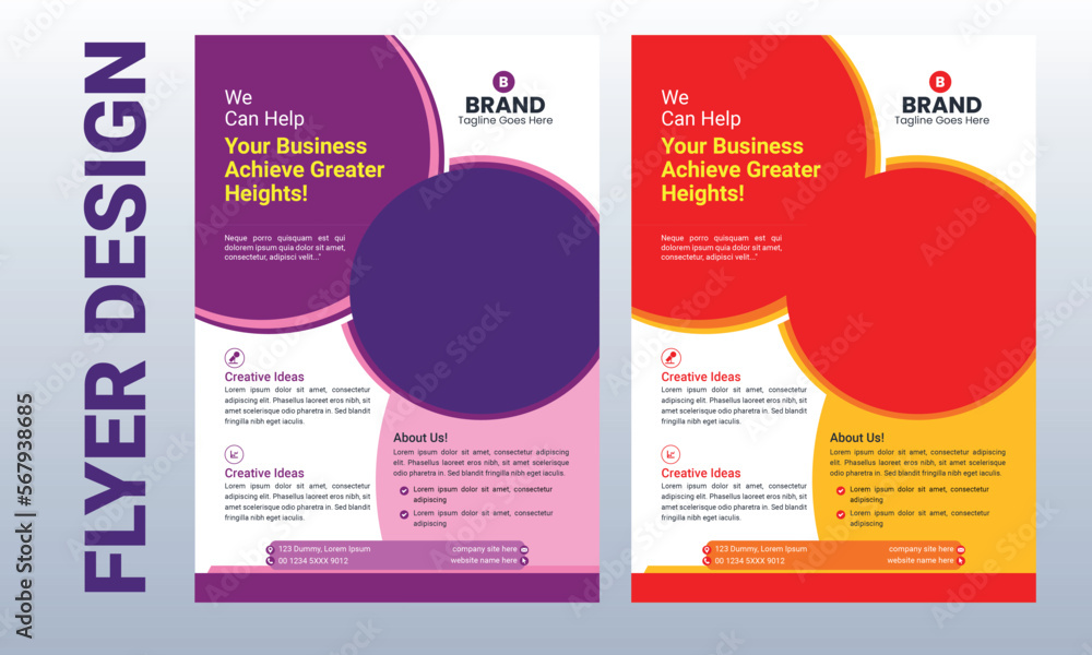 Flyer Design Template Flyer Design Template