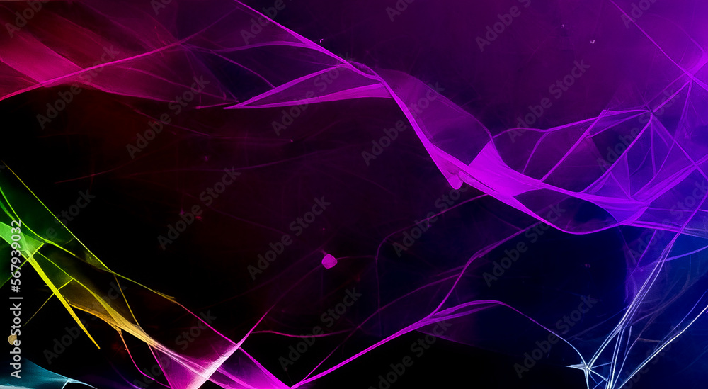 abstract purple background with lines and polygonal shape. generative ai abstract purple background with lines and polygonal shape. generative ai