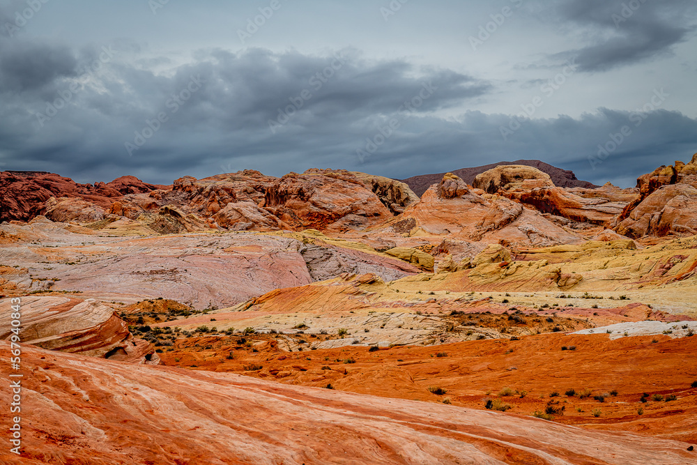 Naklejka premium Valley of Fire State Park, Nevada, USA