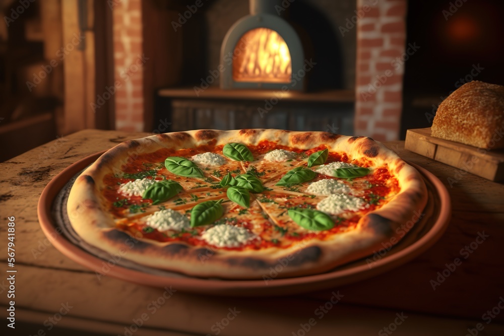 Margherita pizza, Generative AI
