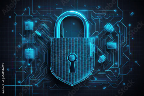 Wallpaper Mural Navigating the World of Cyber Security (AI Generated) Torontodigital.ca