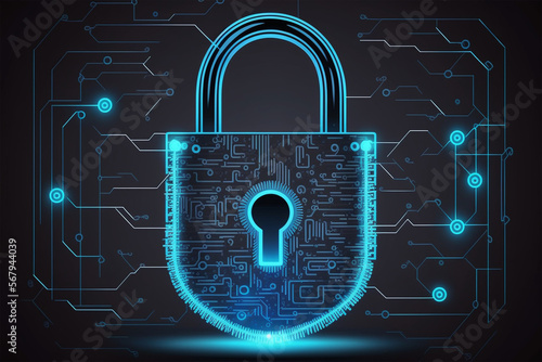 Wallpaper Mural Navigating the World of Cyber Security (AI Generated) Torontodigital.ca