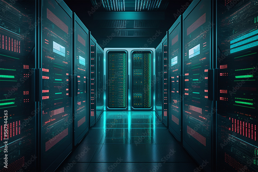 A Look into the World of Data Centers (AI Generated) A Look into the World of Data Centers (AI Generated)