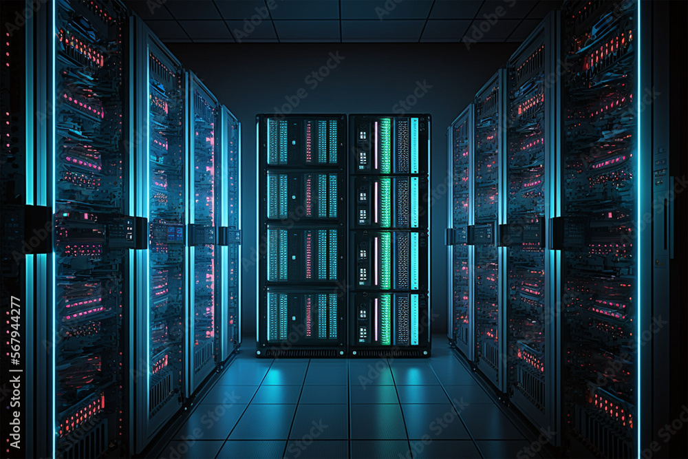 A Look into the World of Data Centers (AI Generated) A Look into the World of Data Centers (AI Generated)