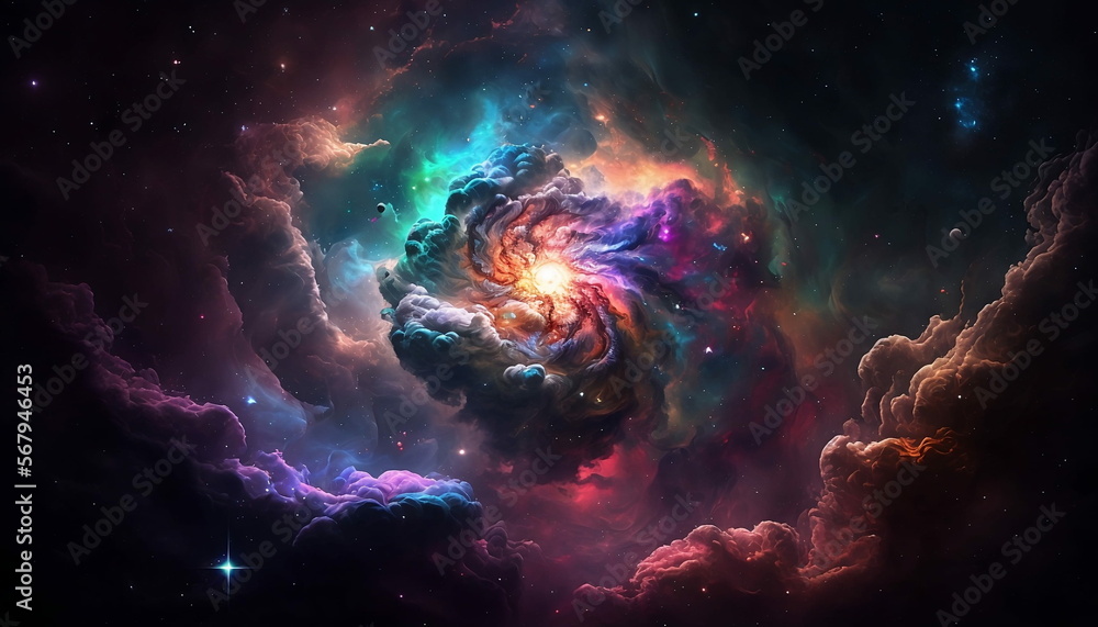 Beautiful RGB Glows of Galactic Nebulae Beautiful RGB Glows of Galactic Nebulae
