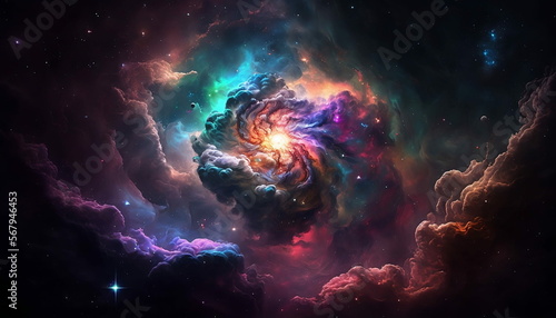 Beautiful RGB Glows of Galactic Nebulae